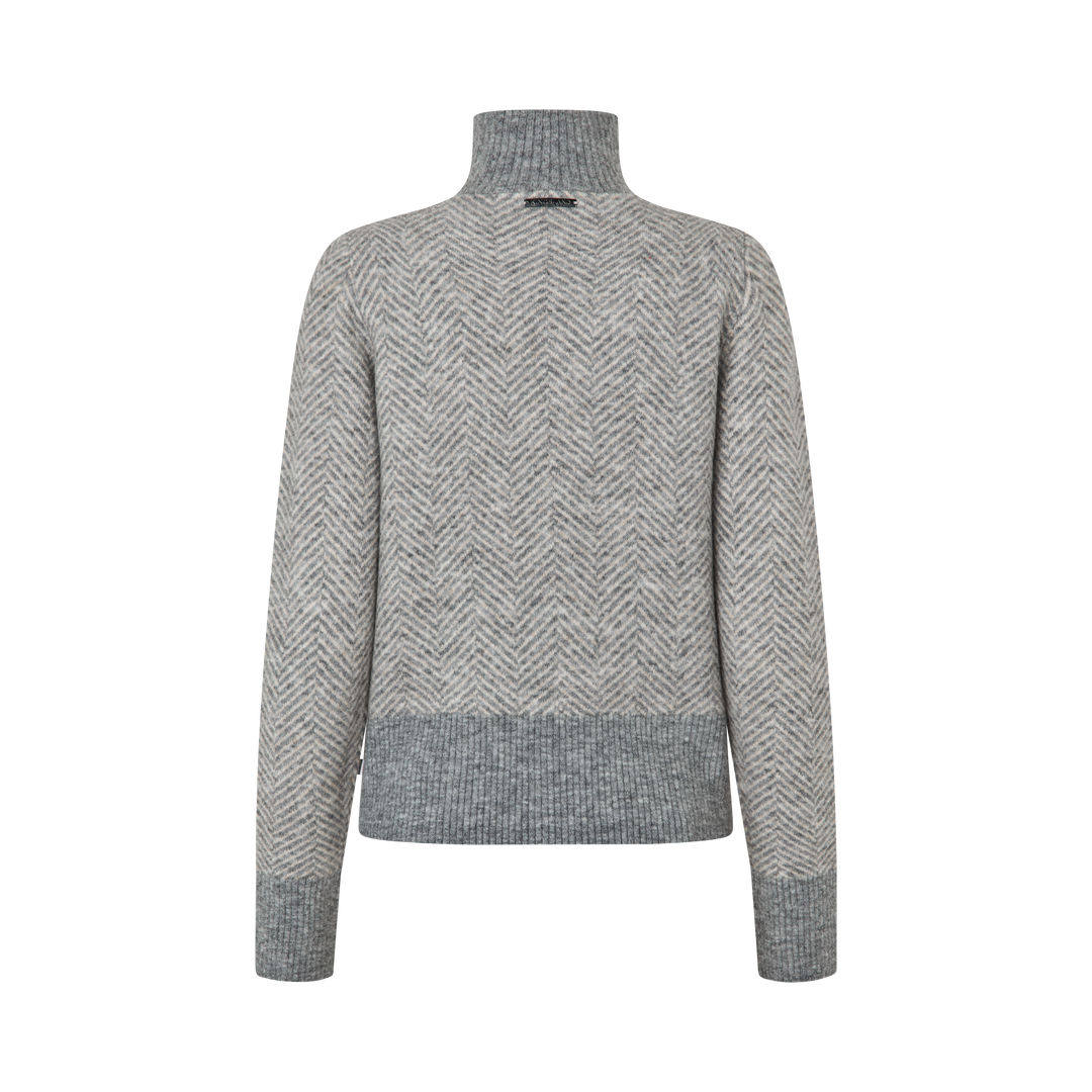 KLaudrey Ladies Half Zip Knit