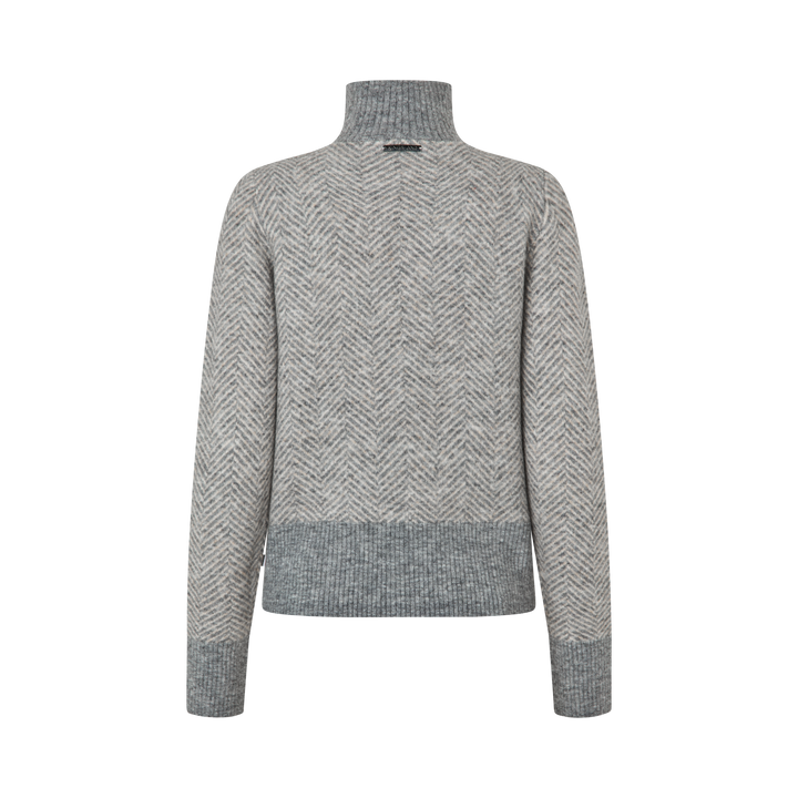 KLaudrey Ladies Half Zip Knit