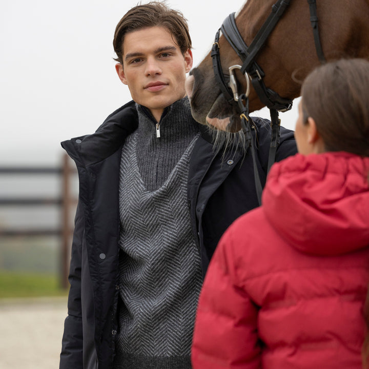 Kingsland Equestrian KLAndrew Herren Halbzip Strickpullover
