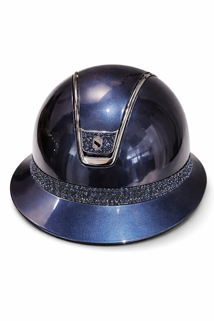 Samshield Riding Helmet MissGlossy 2.0 + Ultra Fine Rock Cosmic Nights