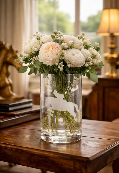 Dream Horse Glass Vase Cheval Luxe