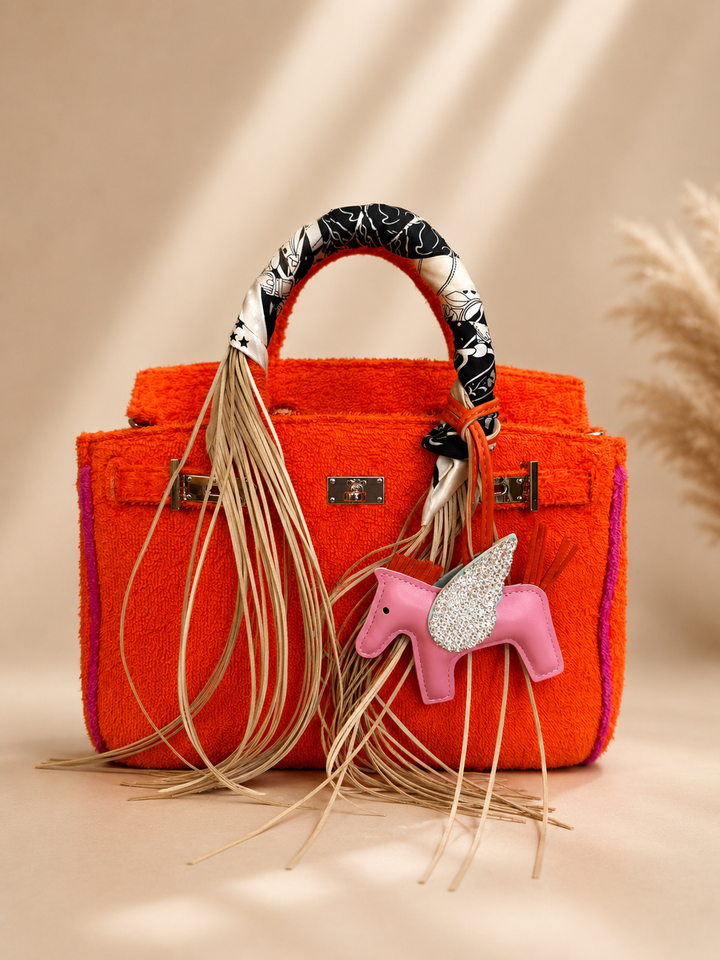 The Grand Prix Tote - Orange