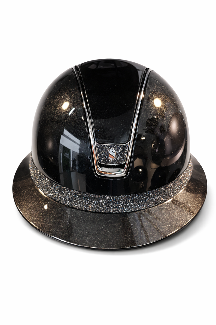 Samshield Riding Helmet MissGlossy 2.0 + Ultra Fine Rock Cosmic Nights