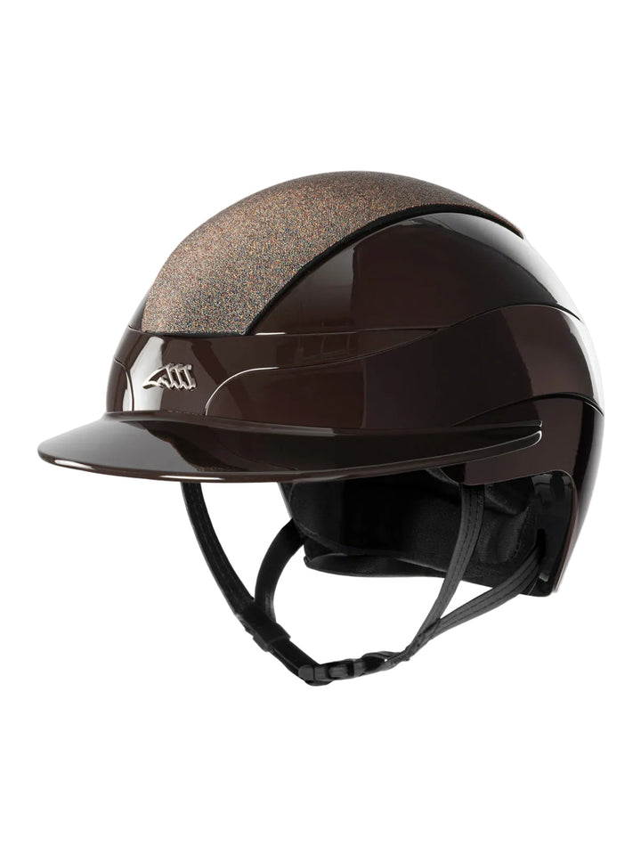 Equiline Riding Helmet Xanto Sun-Visor Metal Logo