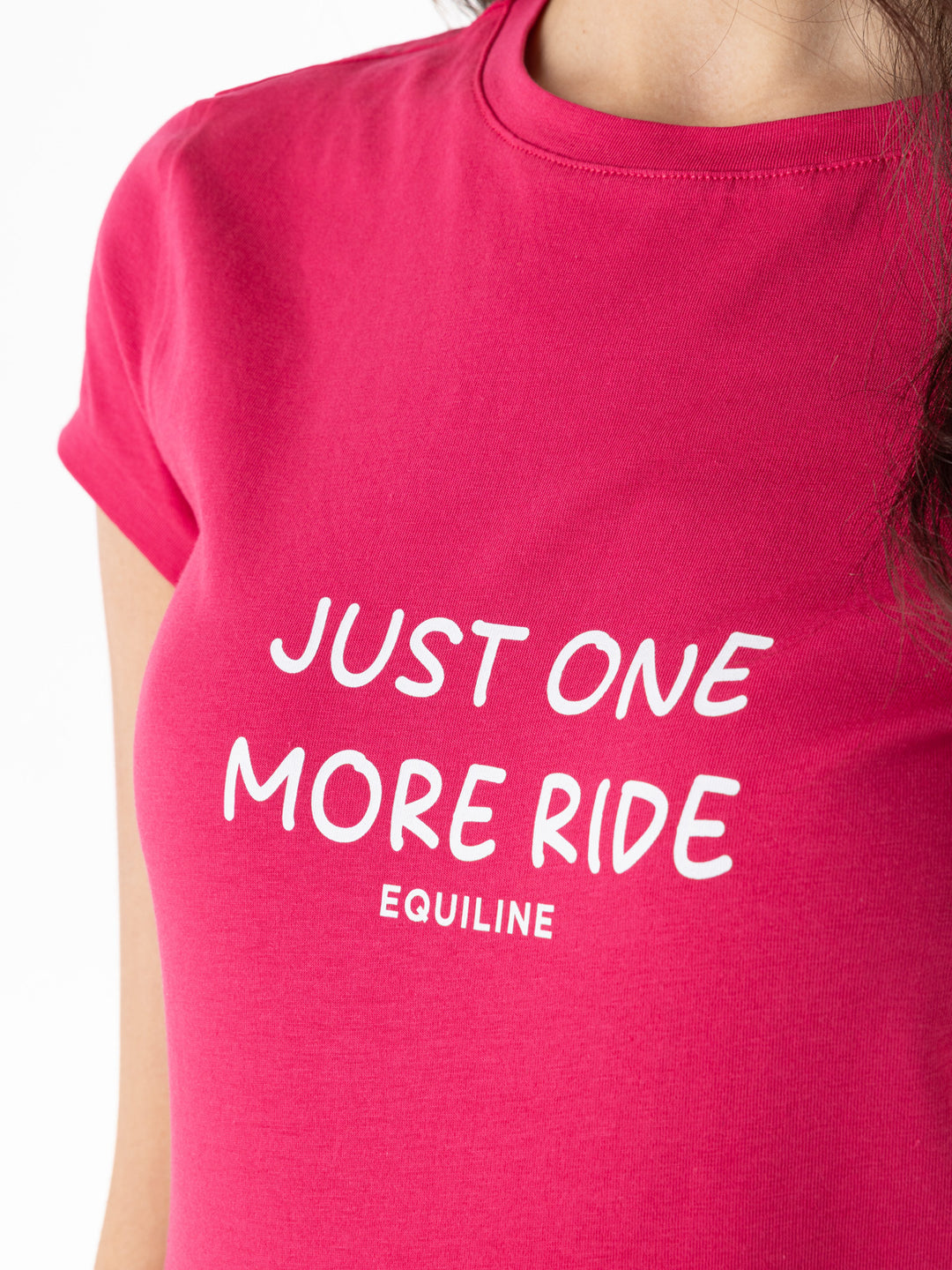 Equiline The Pink Edit Shirt Dania Lettering