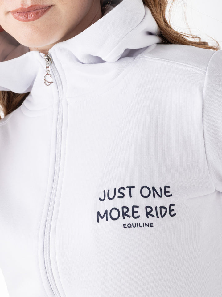 Equiline The Pink Edit Hoodie Debra Lettering