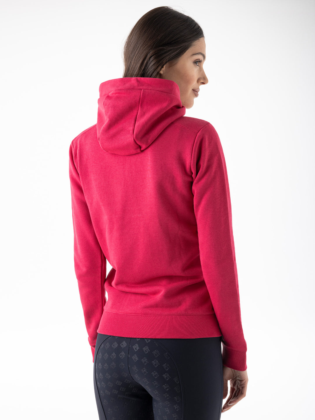 Equiline The Pink Edit Hoodie Debra Lettering