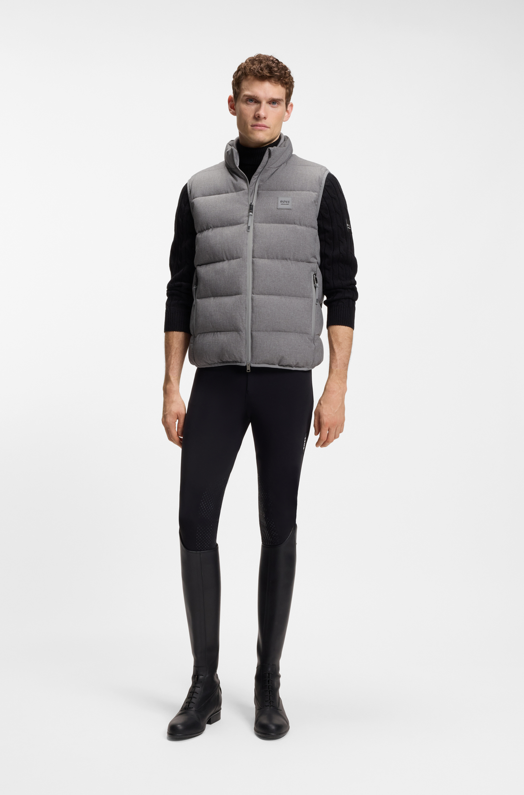 BOSS Equestrian Jacob Herren Puffer Weste