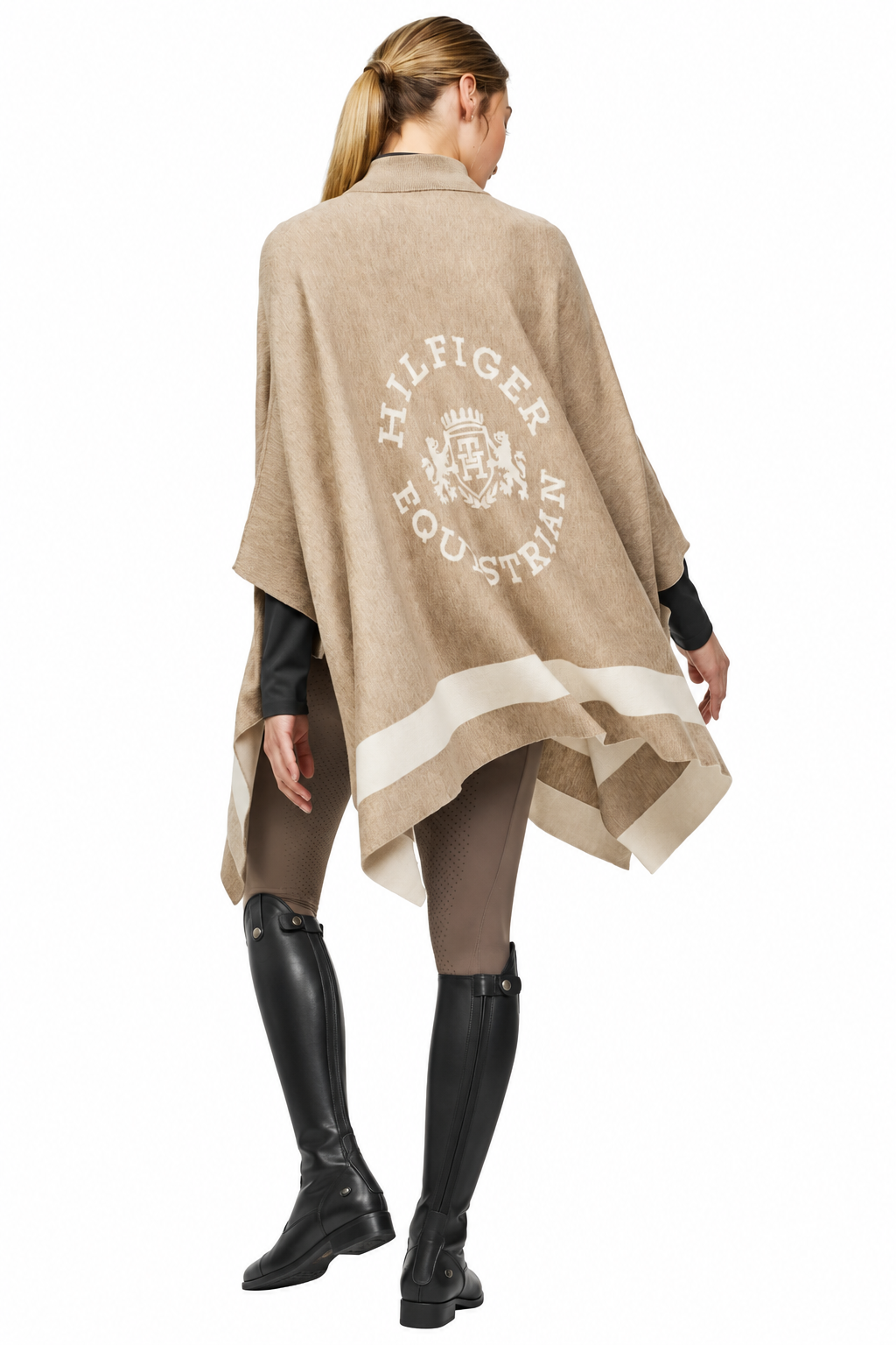 Hilfiger Equestrian Greenwood Strick Cape