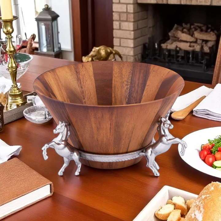 Salatschale Dancing Horses