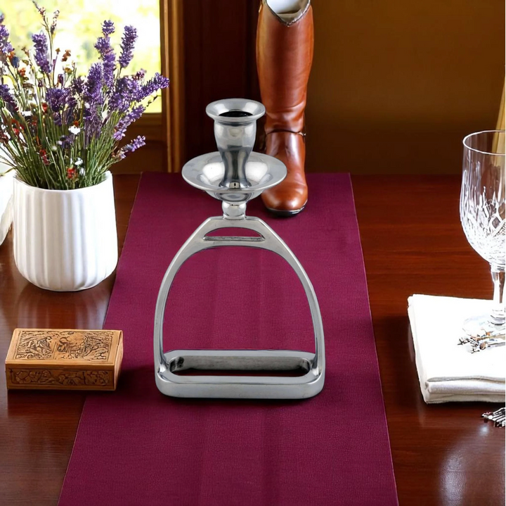 Traumpferd Kerzenständer Stirrup
