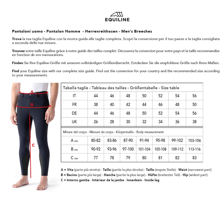 Equiline Herren Reithose Albertk
