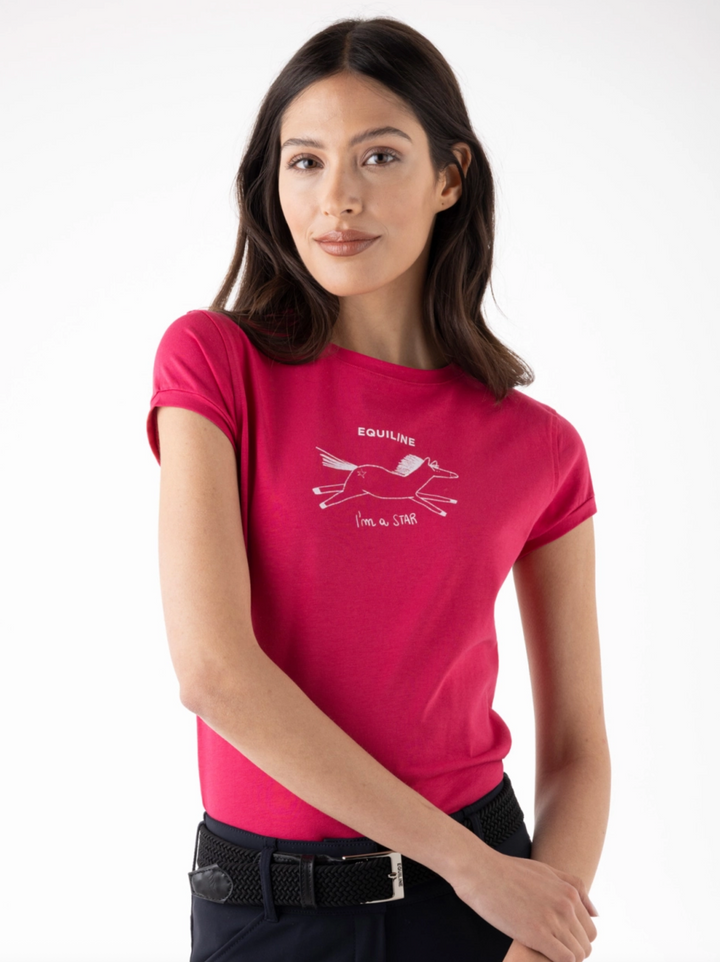 Equiline The Pink Edit Shirt Dania Horse