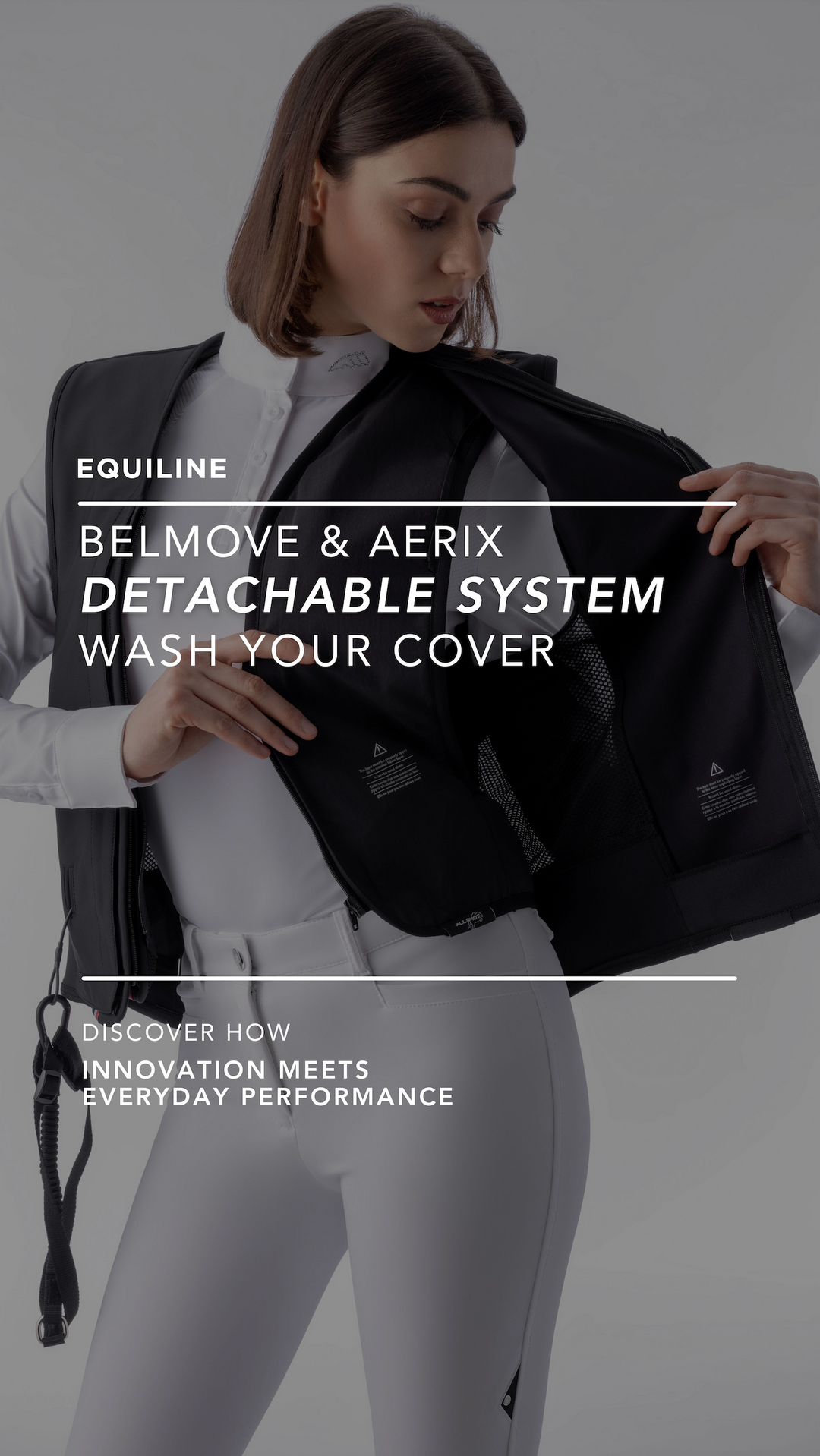 Equilline Airbagweste Aerix Strass