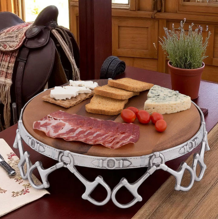 Serviertablett Horse Bit