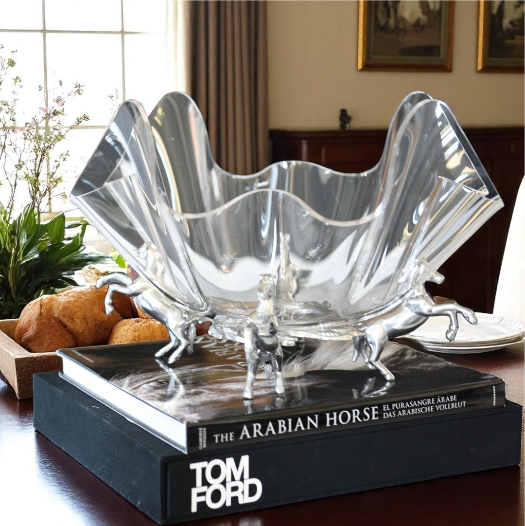 Acryl Schale Dancing Horse