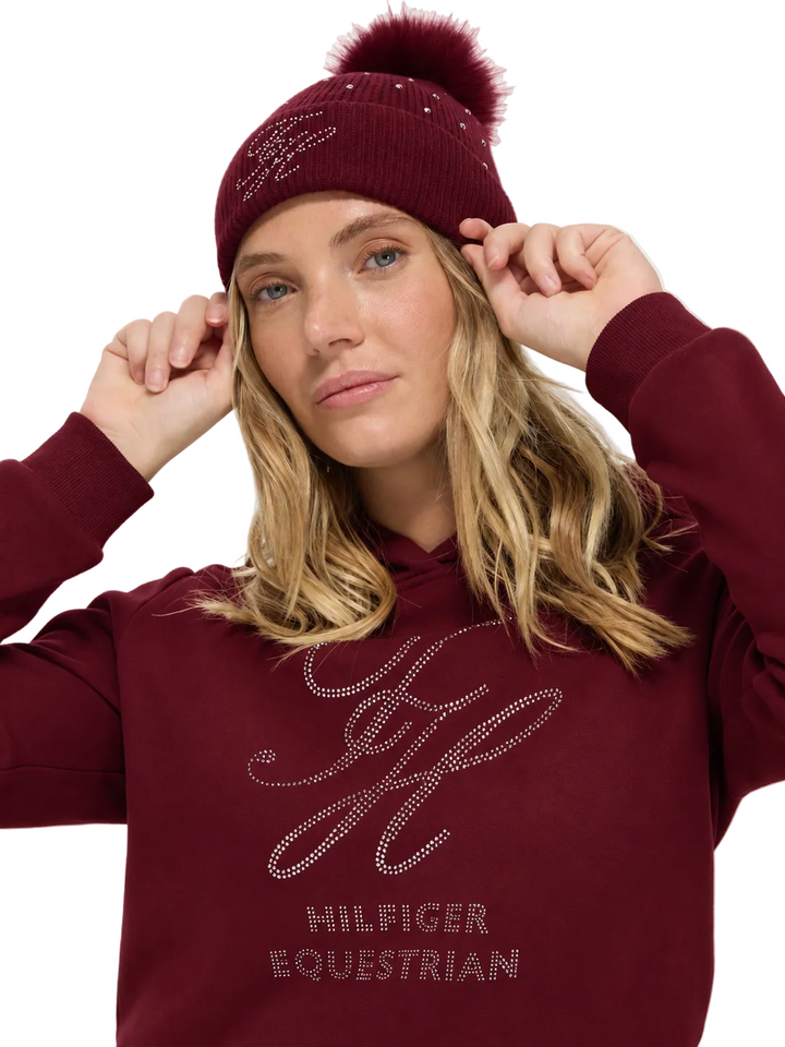 Hilfiger Equestrian Estelle Damen Strass Hoodie