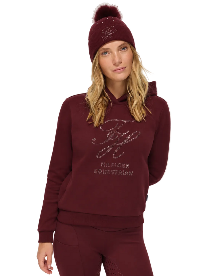 Hilfiger Equestrian Estelle Damen Strass Hoodie