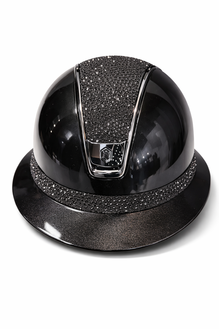 Samshield Riding Helmet MissGlossy 2.0 + Ultra Fine Rock Cosmic Nights