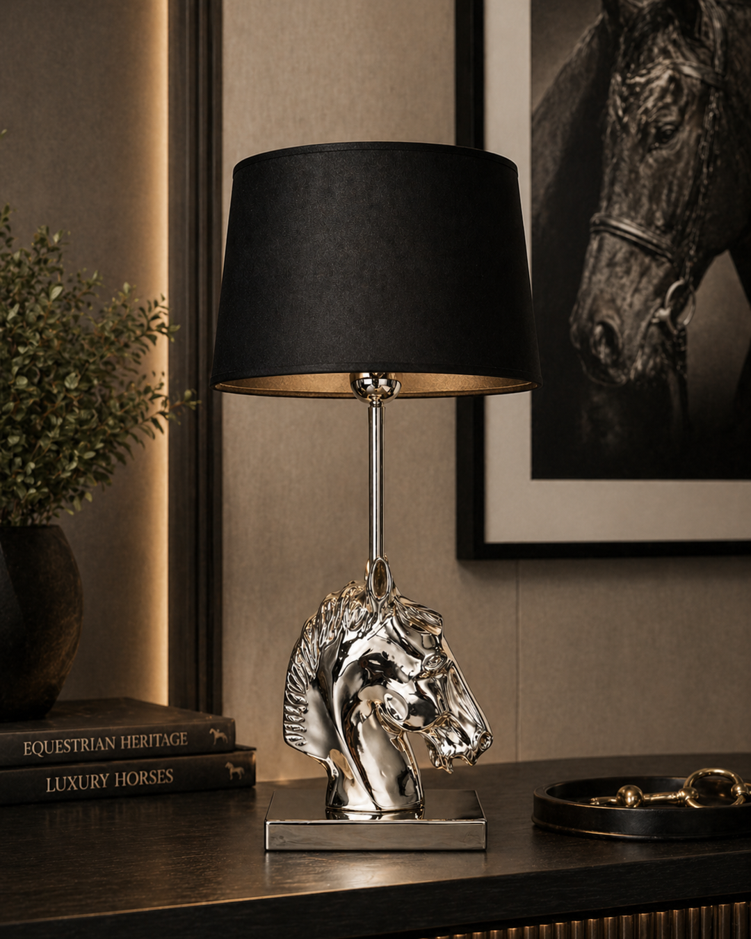 Wohnlampe Stallion Noir