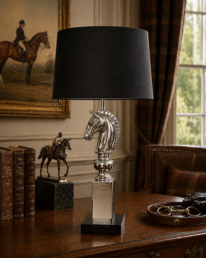 Chess Horse Floor Lamp