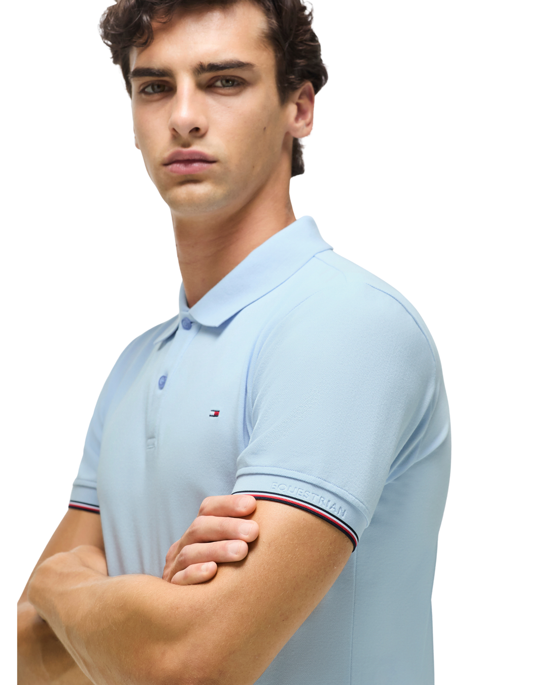 Hilfiger Equestrian Davis Herren Pique Poloshirt