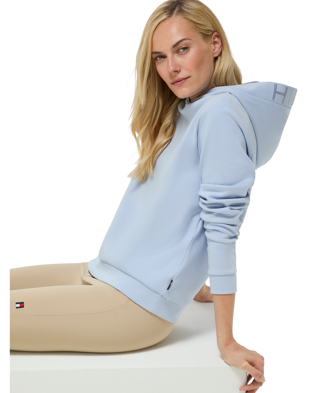 Hilfiger Equestrian Hollywood Rhinestone Hoodie