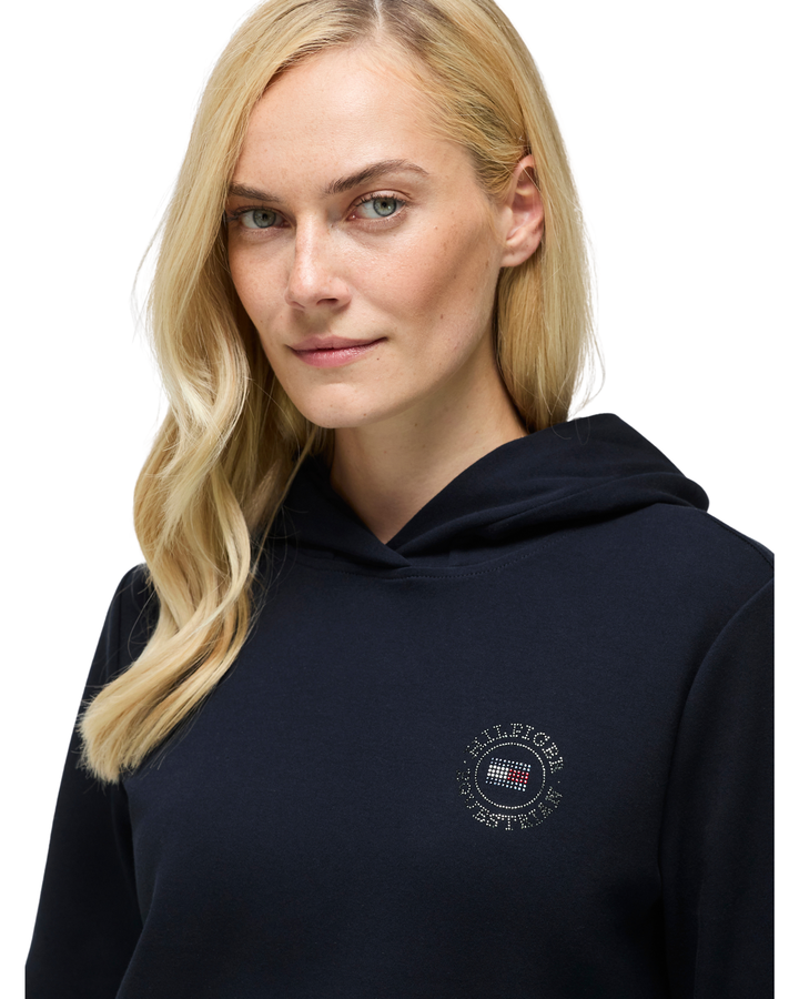 Hilfiger Equestrian Hollywood Rhinestone Hoodie