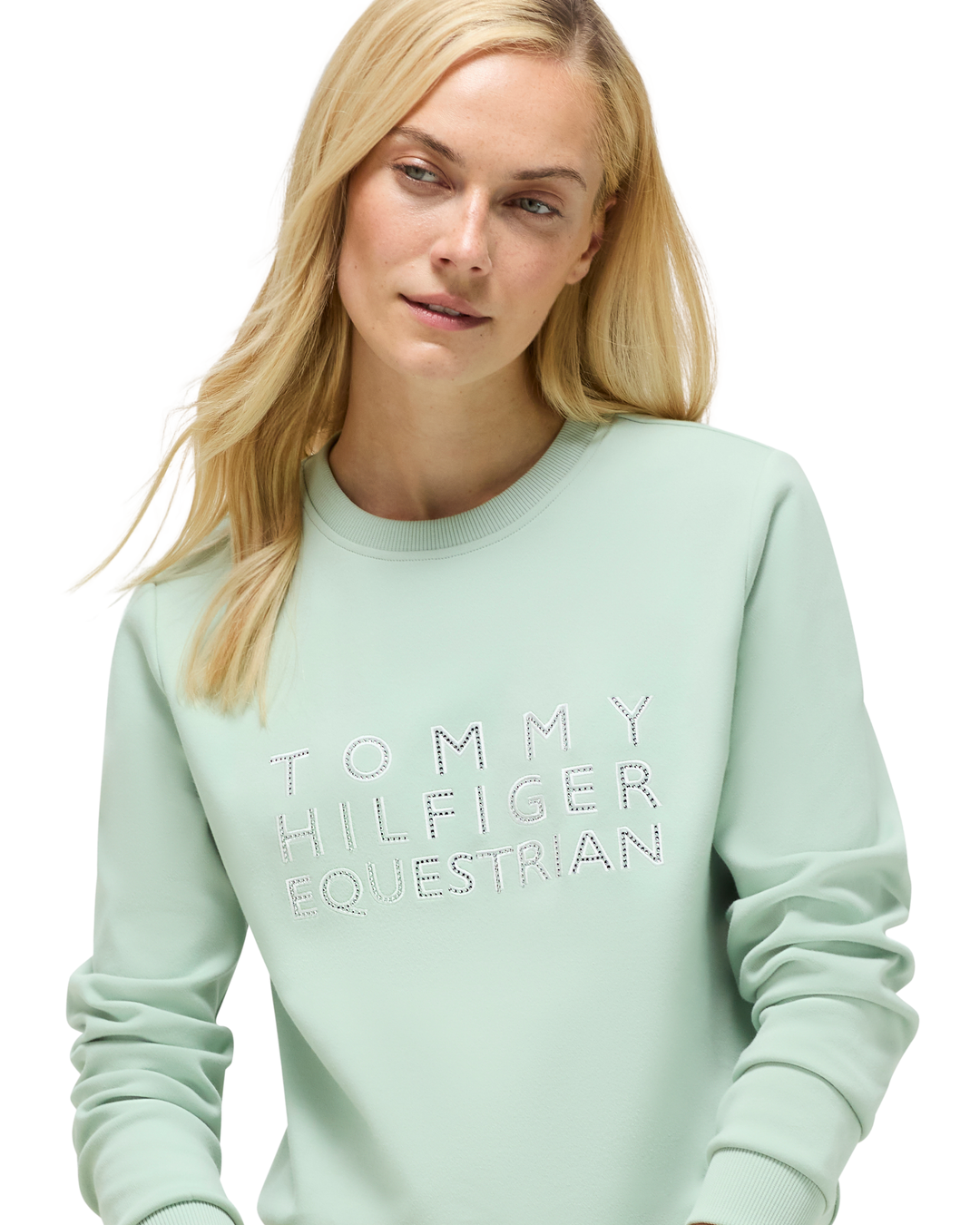 Hilfiger Equestrian Belair Rhinestone Sweatshirt