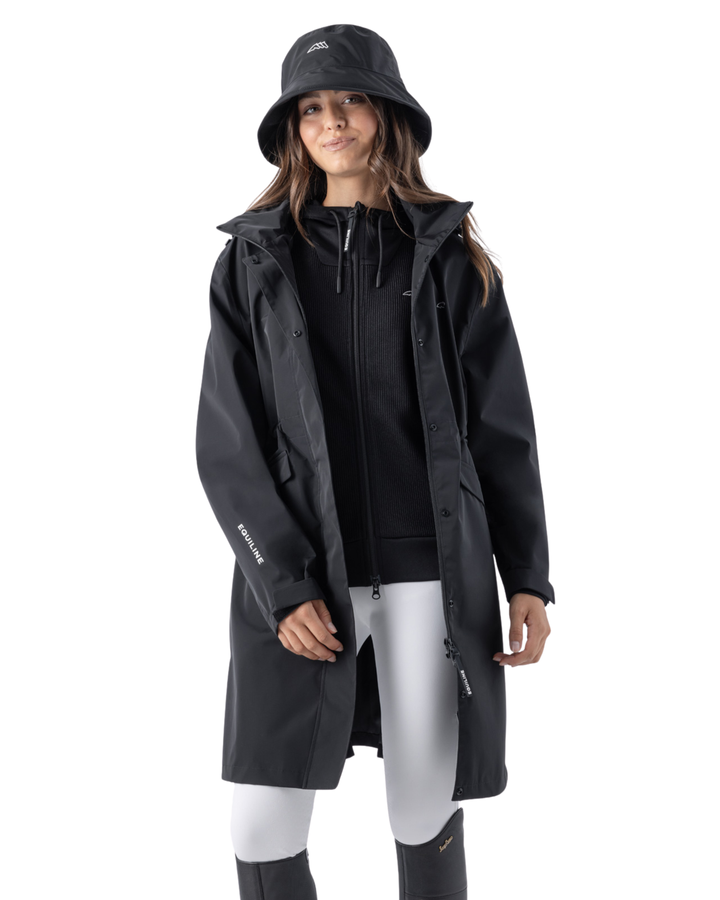 Equiline Eqextre lange wasserdichte Regenjacke
