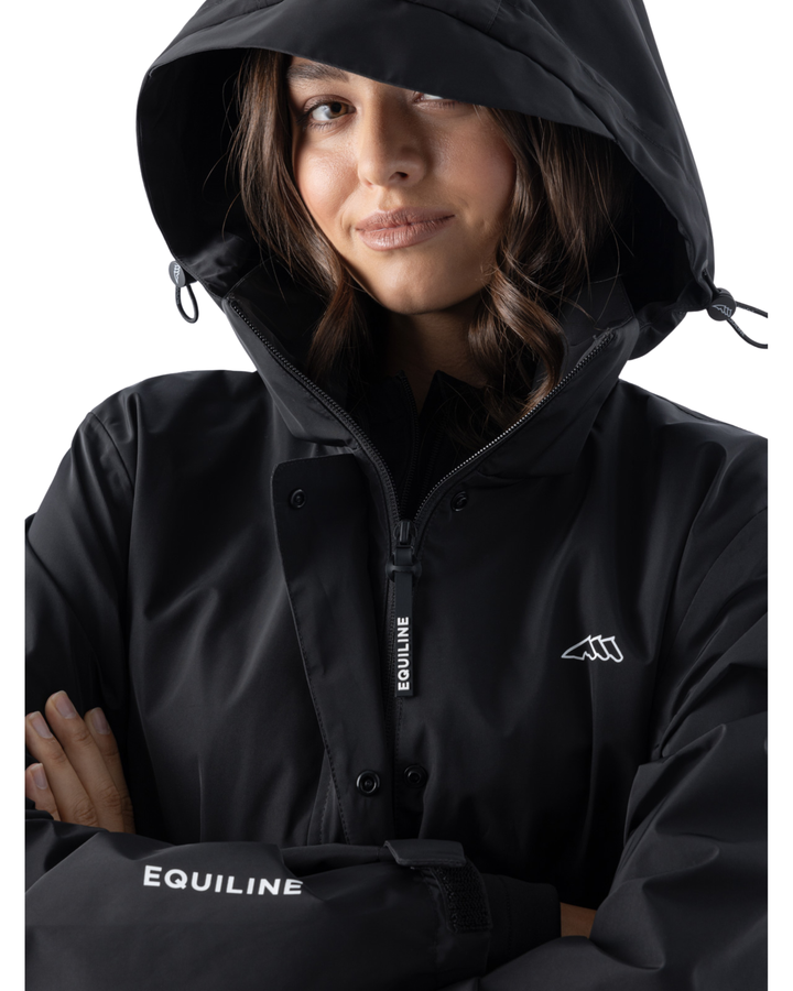 Equiline Eqextre lange wasserdichte Regenjacke