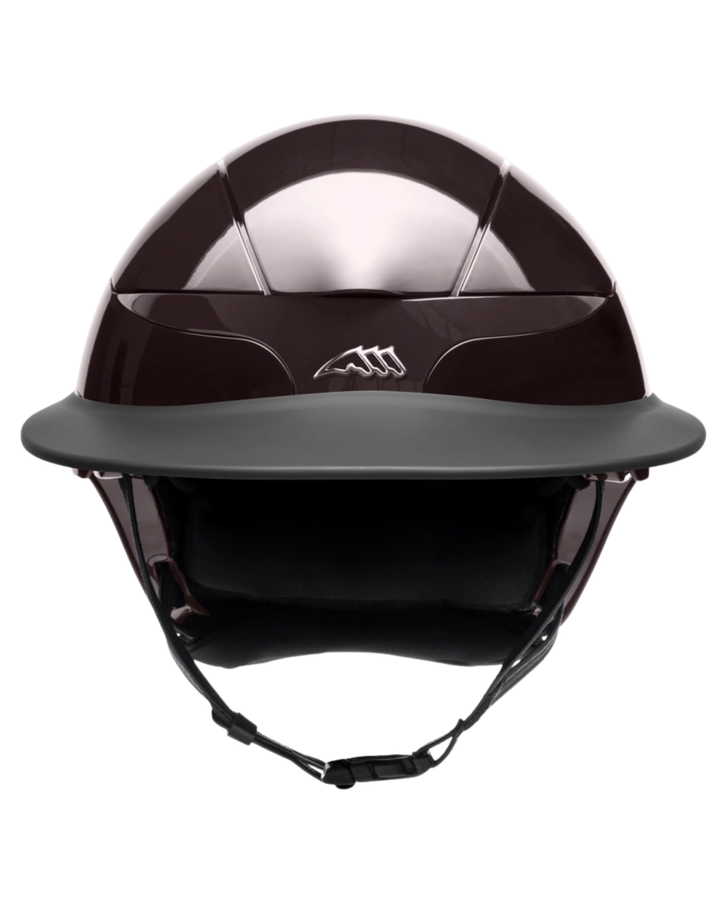 Equiline Riding Helmet Xanto Sun-Visor Metal Logo