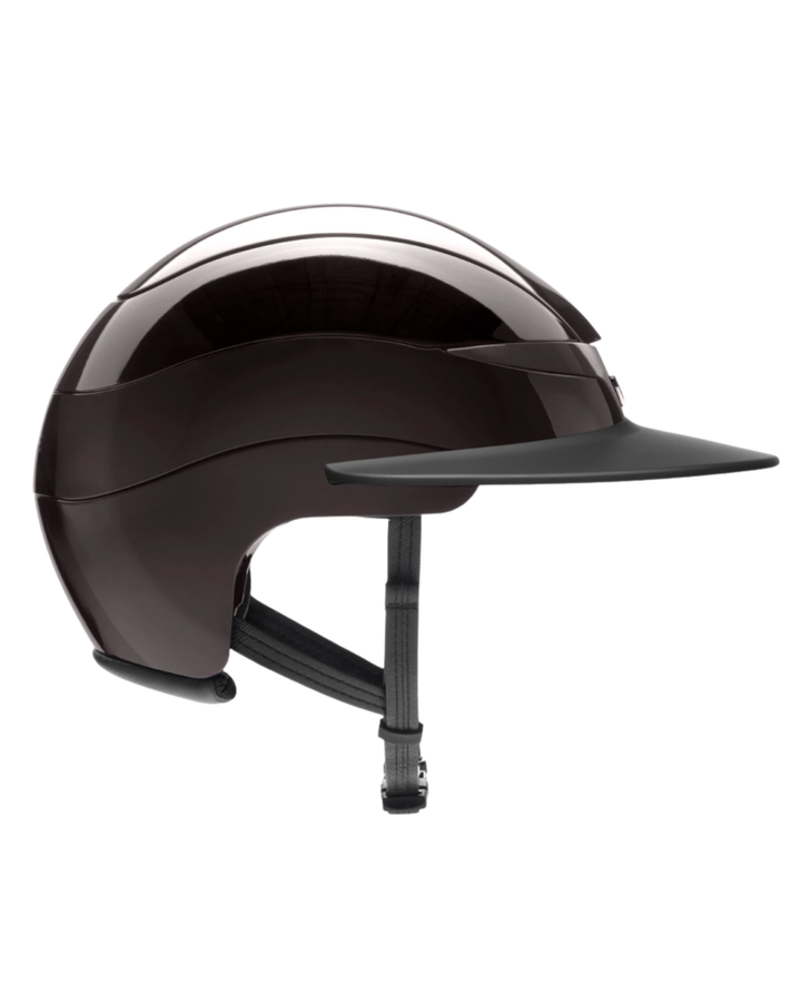 Equiline Riding Helmet Xanto Sun-Visor Metal Logo