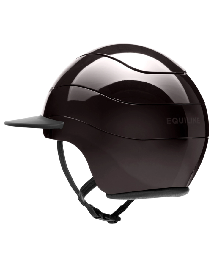 Equiline Riding Helmet Xanto Sun-Visor Metal Logo