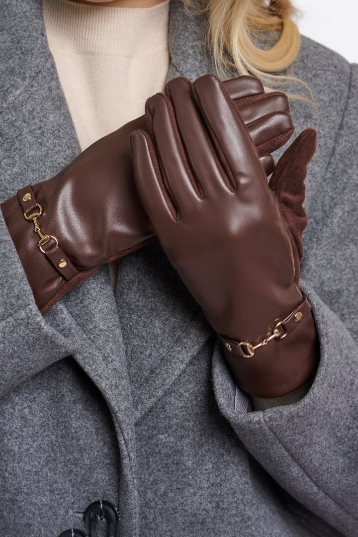 Rino & Pelle vegane Lederhandschuhe Havila