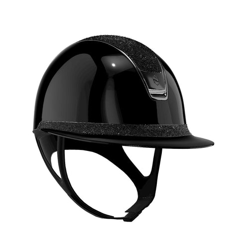 Samshield MissGlossy Riding Helmet 2.0 + Crystal Fabric Top & Frontal Band