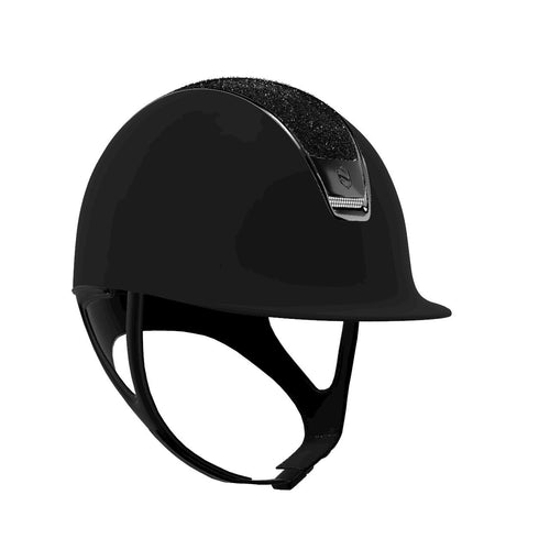 Samshield Shadowmatt Riding Helmet 2.0 + Crystal Fabric Black Top