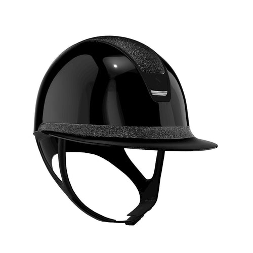 Samshield MissGlossy Riding Helmet 2.0 + Ultra Fine Rocks Top & Frontal Band