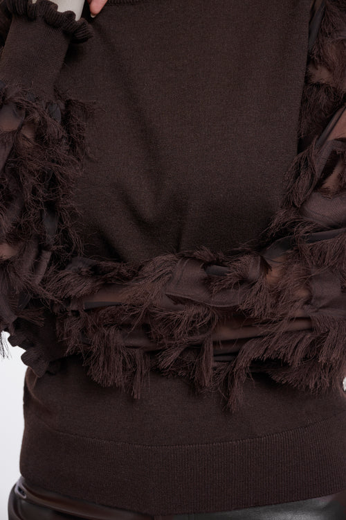 Rino & Pelle Pullover mit Fransenärmeln Janique