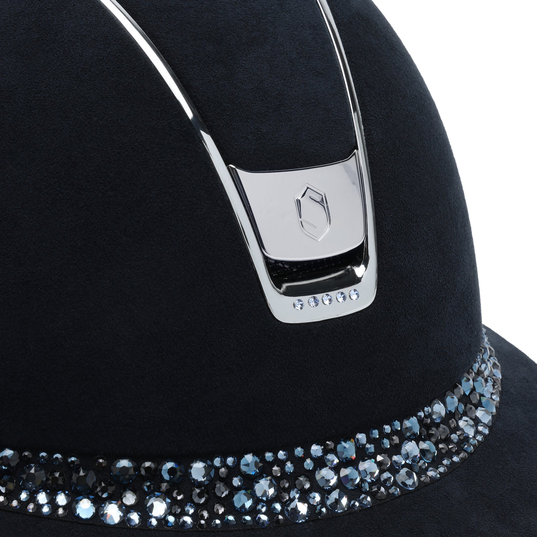 SQUARE_MISS-PREMIUM-BLUE_TRIM-CHROME-BLACK-5-SWARO_-BLASON-BLACK-CHROME_-BAND-GLACIER-BLUE_DETAIL