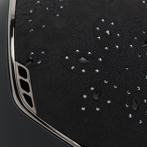 SQUARE_MISS-SHADOW-MATT-BLACK_TOP-AND-BAND-CRYSTAL-BLOOM-BLACK_TRIM-AND-BLASON-CHROME-BLACK_DETAIL