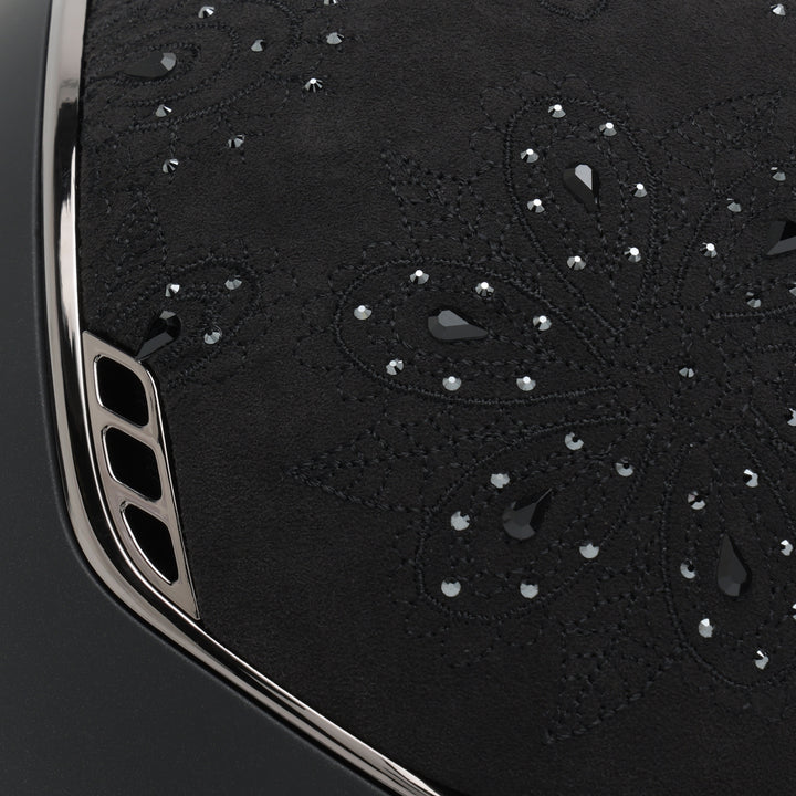 SQUARE_MISS-SHADOW-MATT-BLACK_TOP-AND-BAND-CRYSTAL-BLOOM-BLACK_TRIM-AND-BLASON-CHROME-BLACK_DETAIL