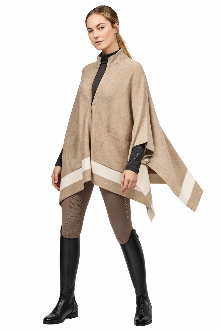 Hilfiger Equestrian Greenwood Strick Cape