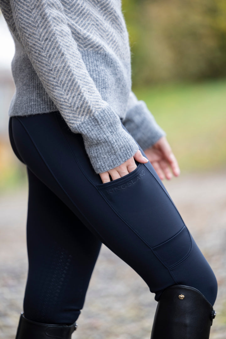 KLaudrey Ladies Half Zip Knit