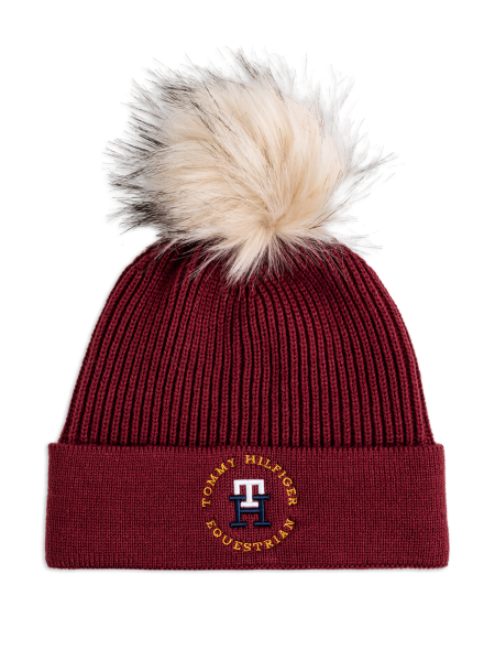 Hilfiger Equestrian Beanie Pompom